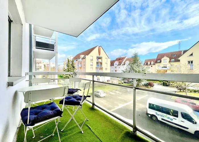 Centre Ville - Balcon - Parking Gratuit